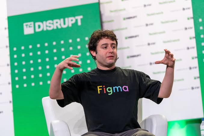 Dylan Field, CEO of Figma, speaking at TechCrunch Disrupt
